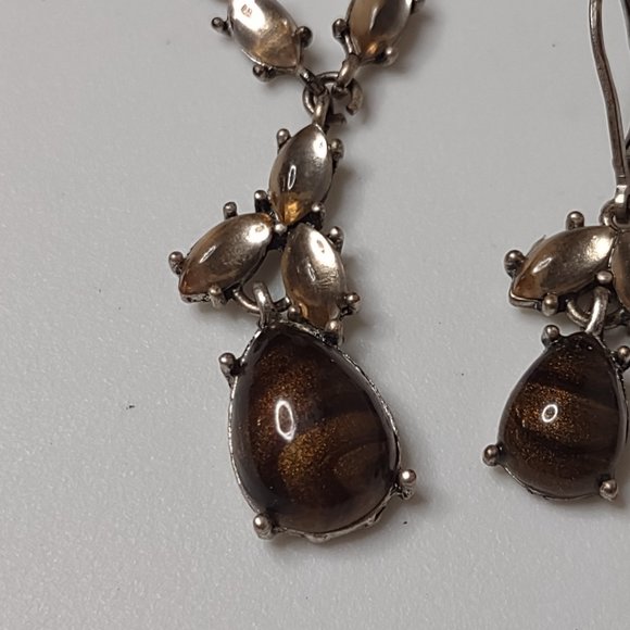 Very Cute Vintage Necklace And Earring Set - Picture 6 of 14